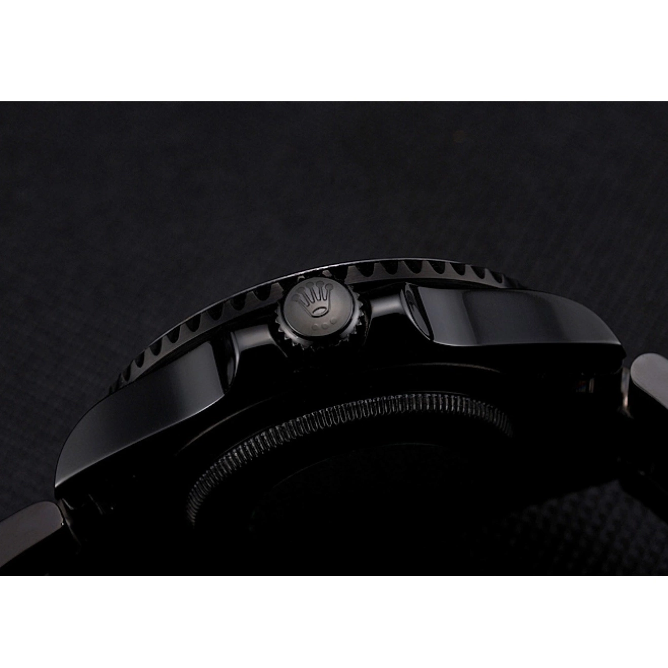 Rolex aaa copy PVD II Dial Bracelet Black GMT Case Black Swiss Master Blue And Bezel Rolex Black And 0622